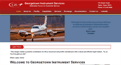 Desktop Screenshot of georgetowninstruments.com
